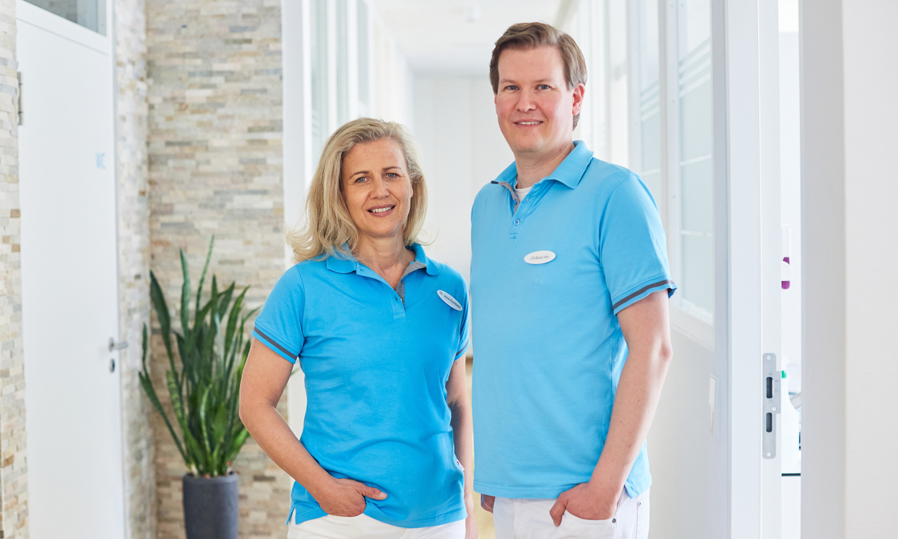 Dr. Jana Zumbach und Boris Hirn